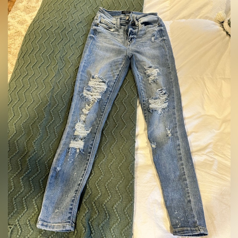 Judy Blue Distressed Skinny Jean BNWOT